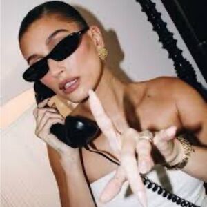 Black Rectangular Sunglasses